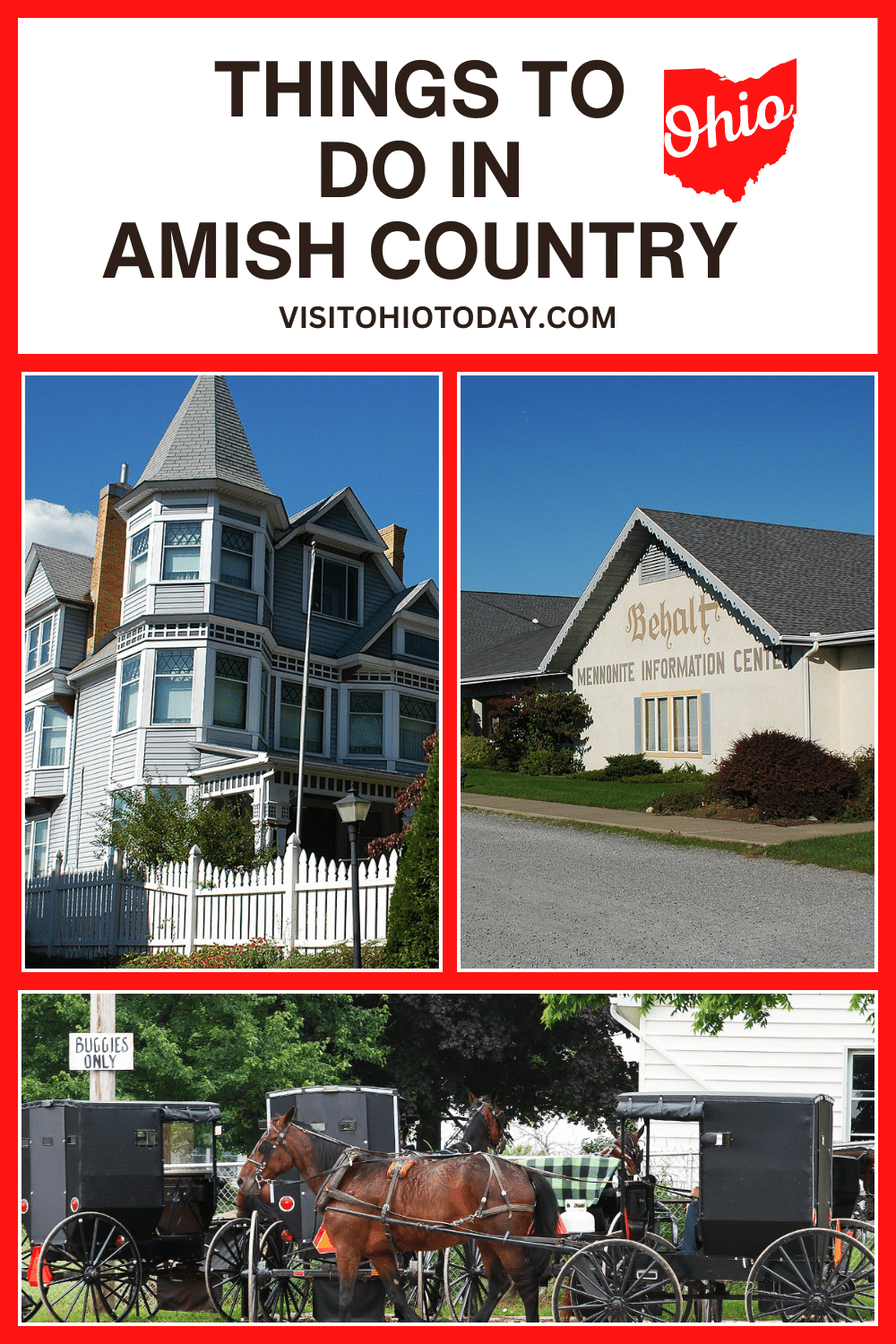 Amish Country in northeast Ohio is surrounded by rolling hills and wide-open spaces. There are a lot of things to do in Amish Country, with an emphasis on the Amish way of life and their food.
