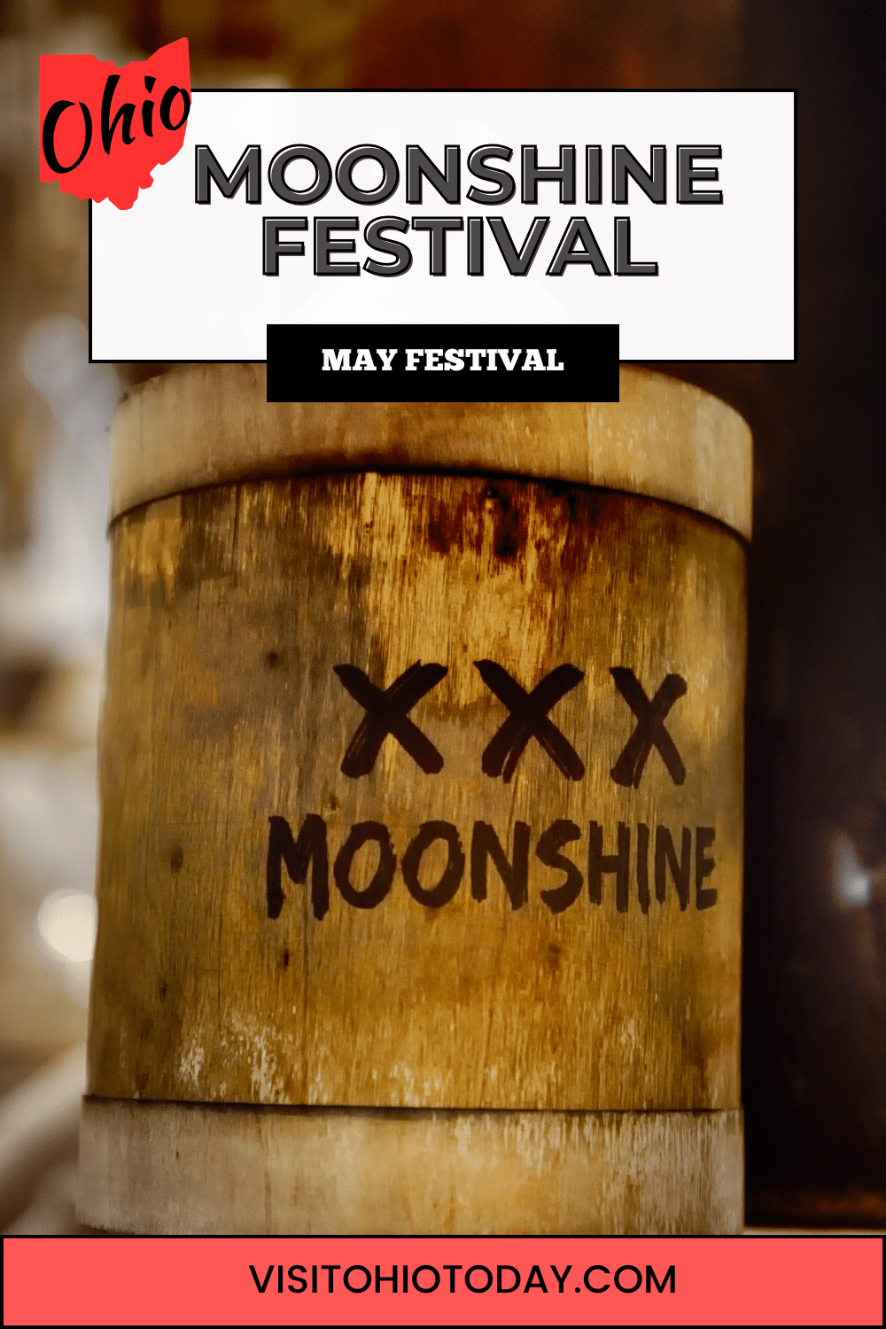 The 53rd annual Moonshine Festival occurs on Memorial Day weekend in New Straitsville.