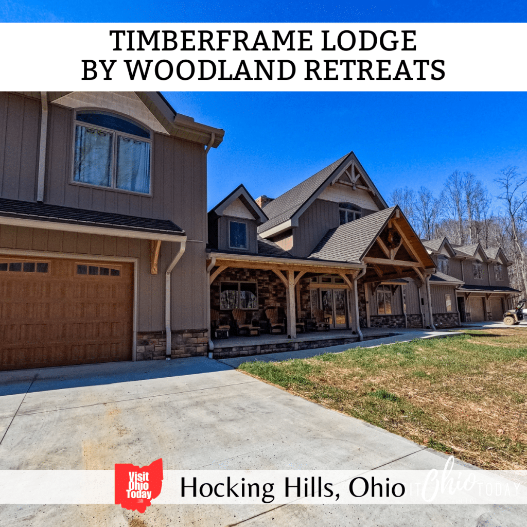 Timberframe Lodge by Woodland Retreats - Visit Ohio Today