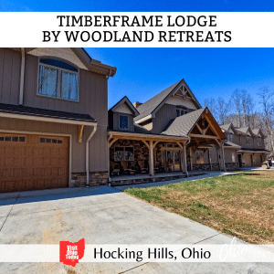 Timberframe Lodge  by Woodland Retreats