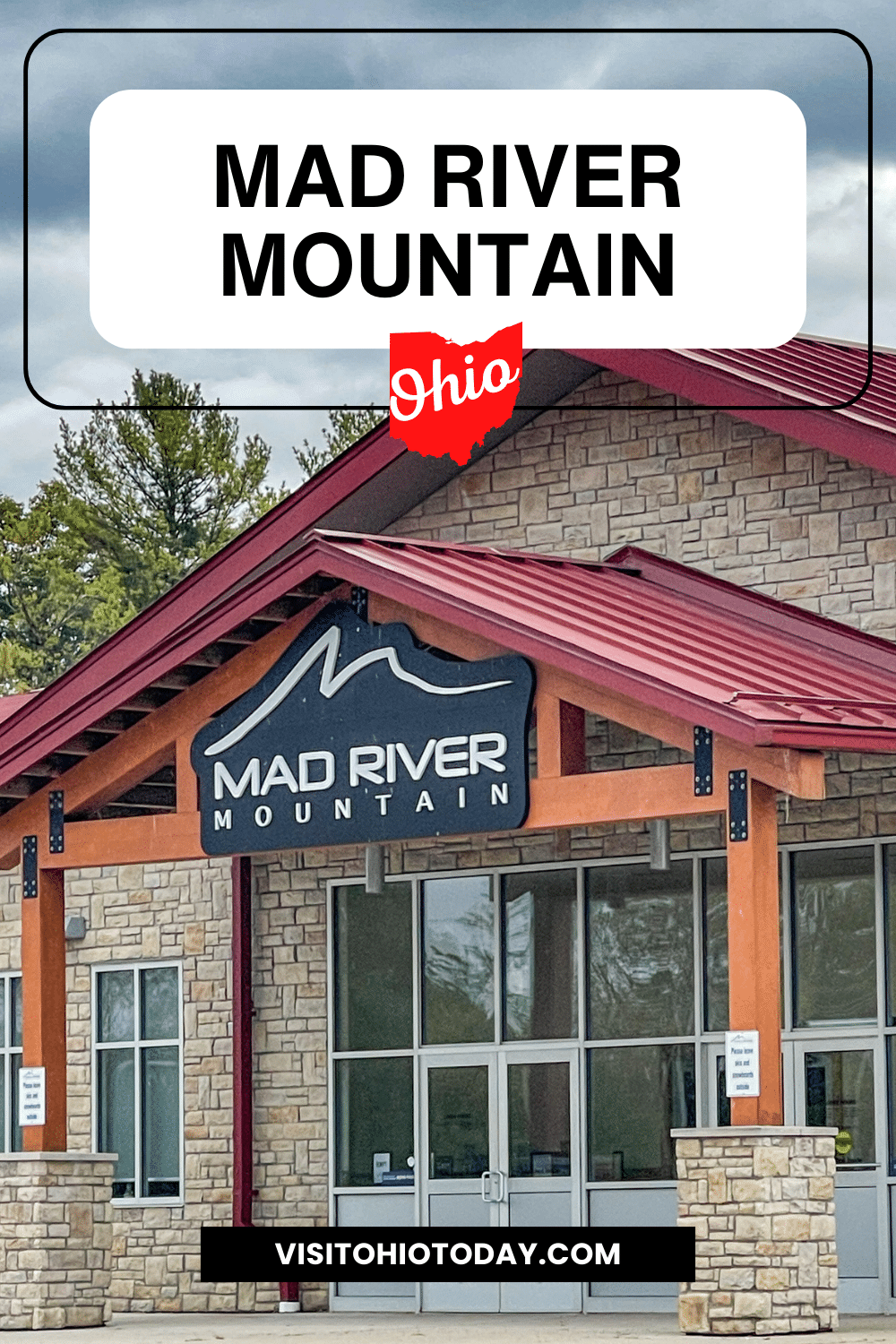 Mad River Mountain is the largest ski and snowboard resort in Ohio. It is located 45 minutes outside of Columbus in Zanesfield.