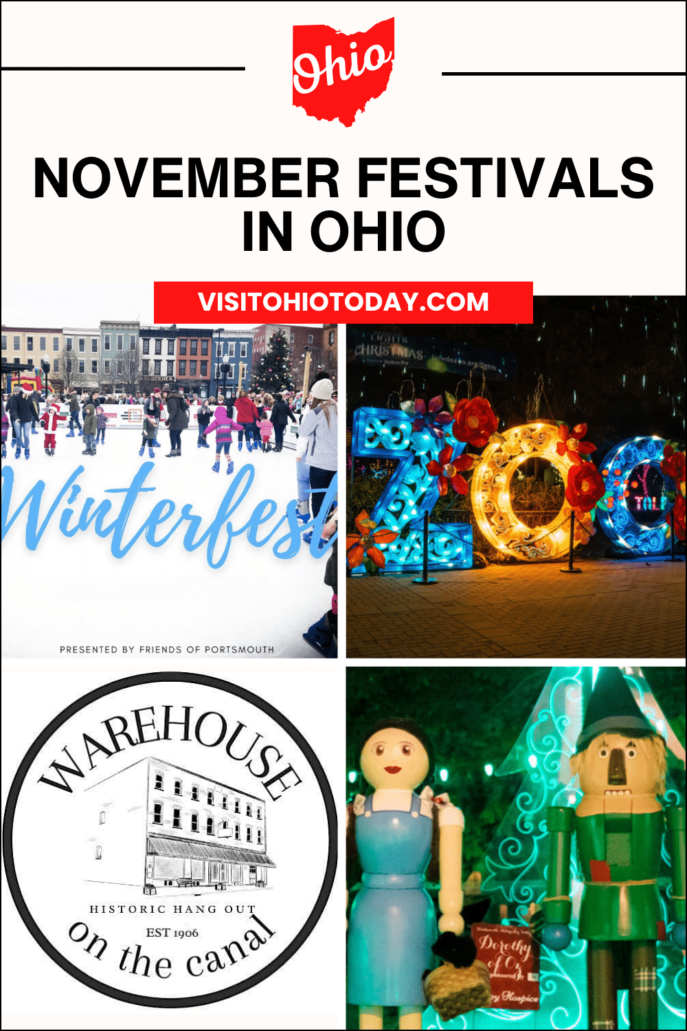 Are you in the spirit of the holiday season yet? This list of November Festivals in Ohio will give you some ideas for ways to celebrate!