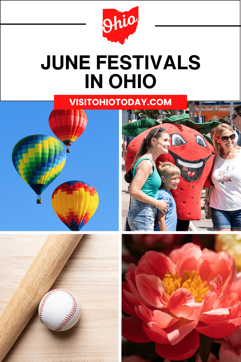 June is all about summertime and spending time outdoors. This list of Ohio Festivals in June can help you find ways to enjoy the month.