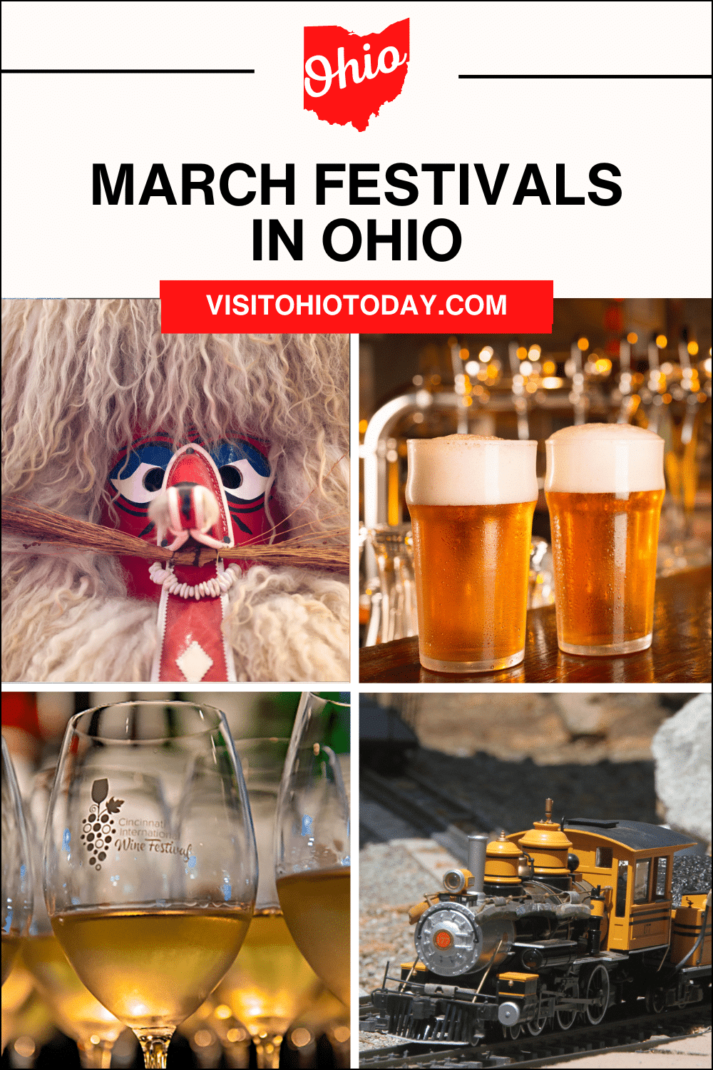 Are you ready for Spring? Let us help you plan your March activities with a list of March Festivals in Ohio.