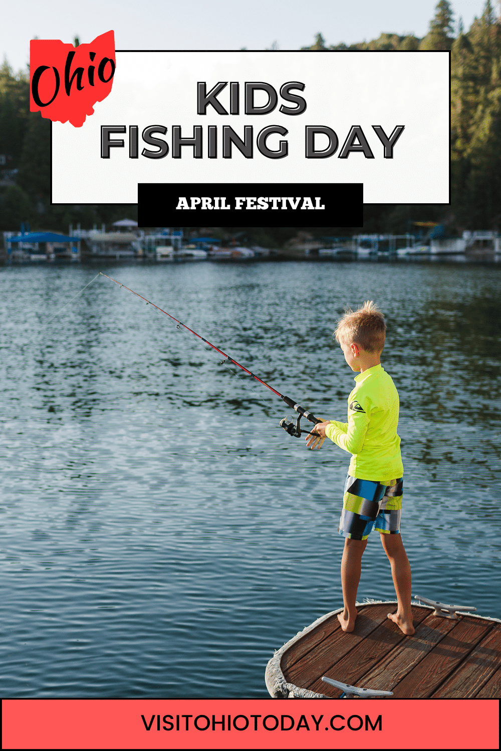 Kids Fishing Day is at Crystal Lake Park in Eaton in early April. Bring your little anglers along to enjoy a morning of fishing on the lake!