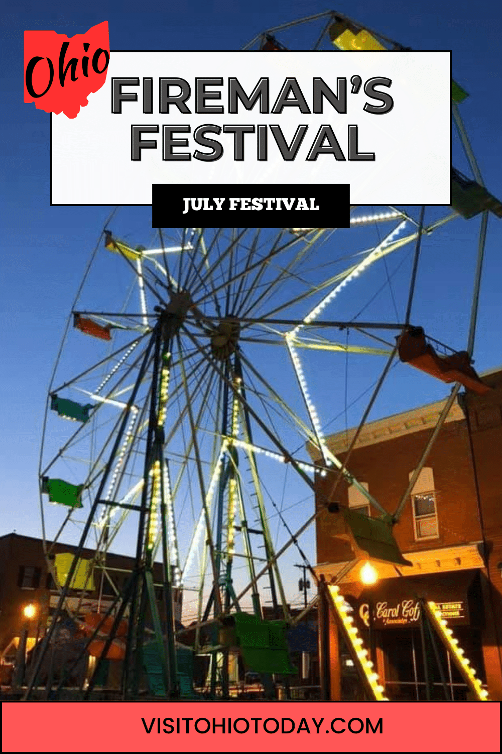 The Fireman's Festival is hosted by the Caldwell Volunteer Fire Company and is three days of family fun in late July.