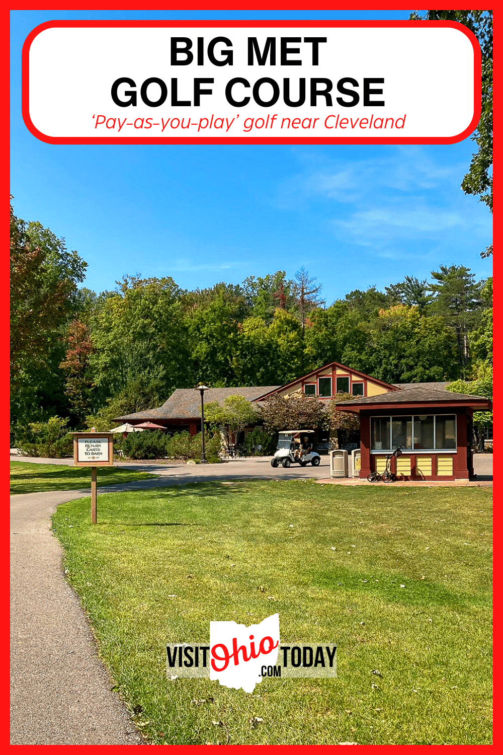 Big Met Golf Course in Fairview Park is owned and managed by Cleveland MetroParks and is a ‘pay-as-you-play’ course that opened in 1926.