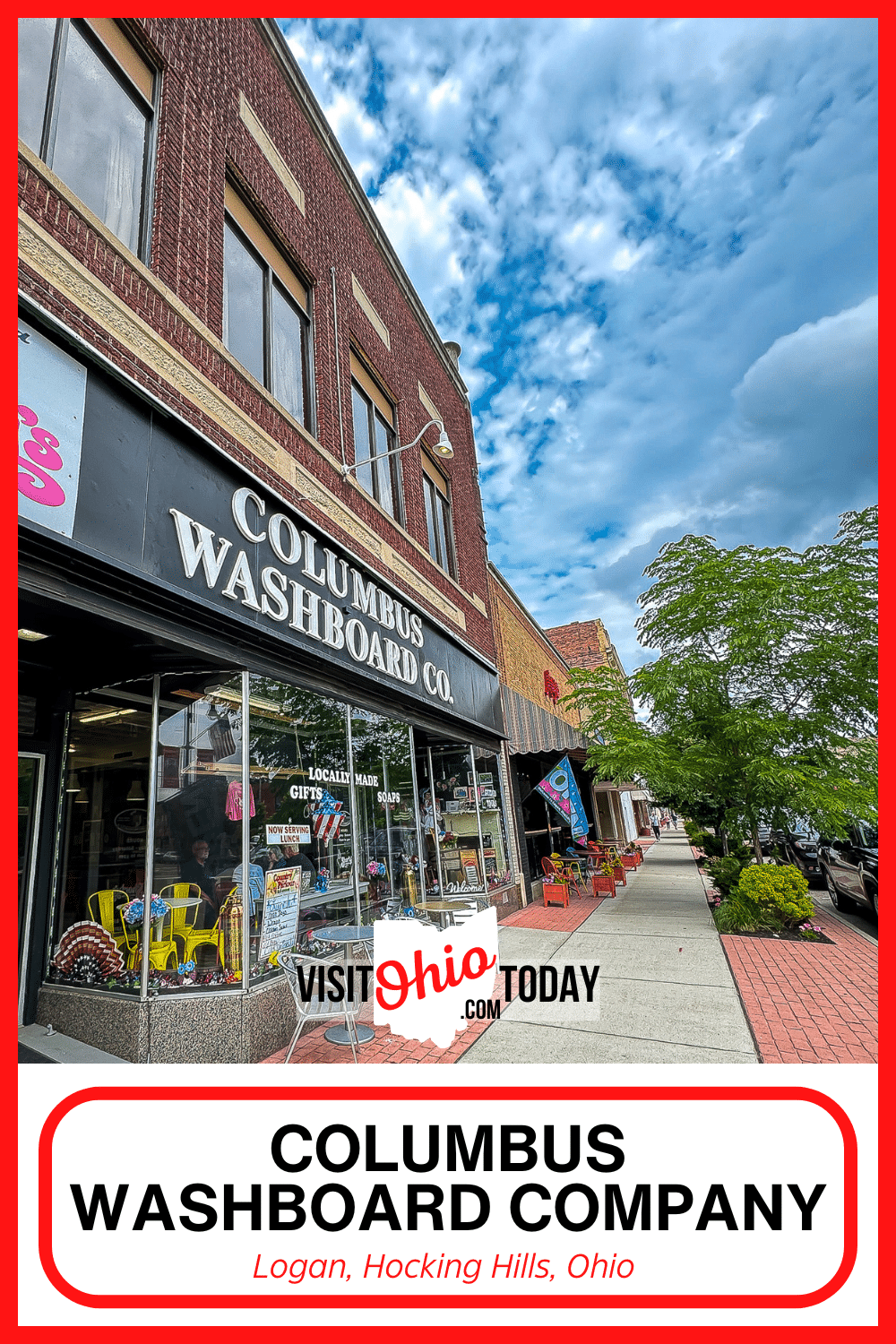 The Columbus Washboard Company is in Logan, Hocking Hills, and is the only company still making washboards in the US.
