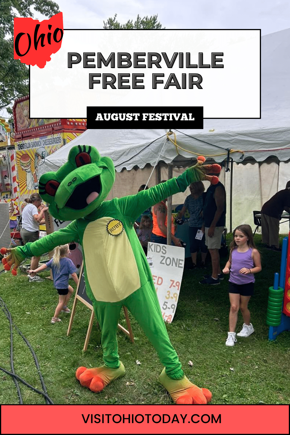Pemberville Free Fair is a four day annual event in August at Memorial Park with attractions for all ages.