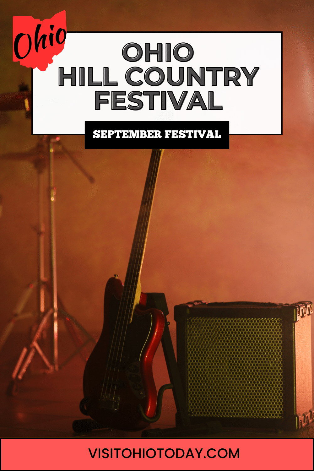 The Ohio Hill Country Festival is held in Wellston, Jackson County, southeast Ohio on the first Wednesday through Saturday following Labor Day.