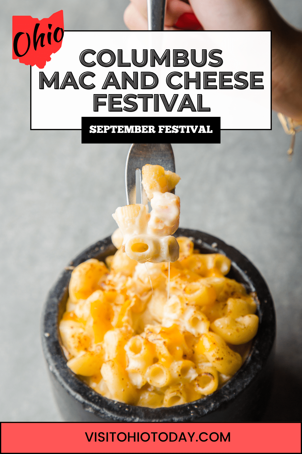 The Columbus Mac and Cheese Festival is held at At The Yard at Easton Town Center. An evening of fun and good food!