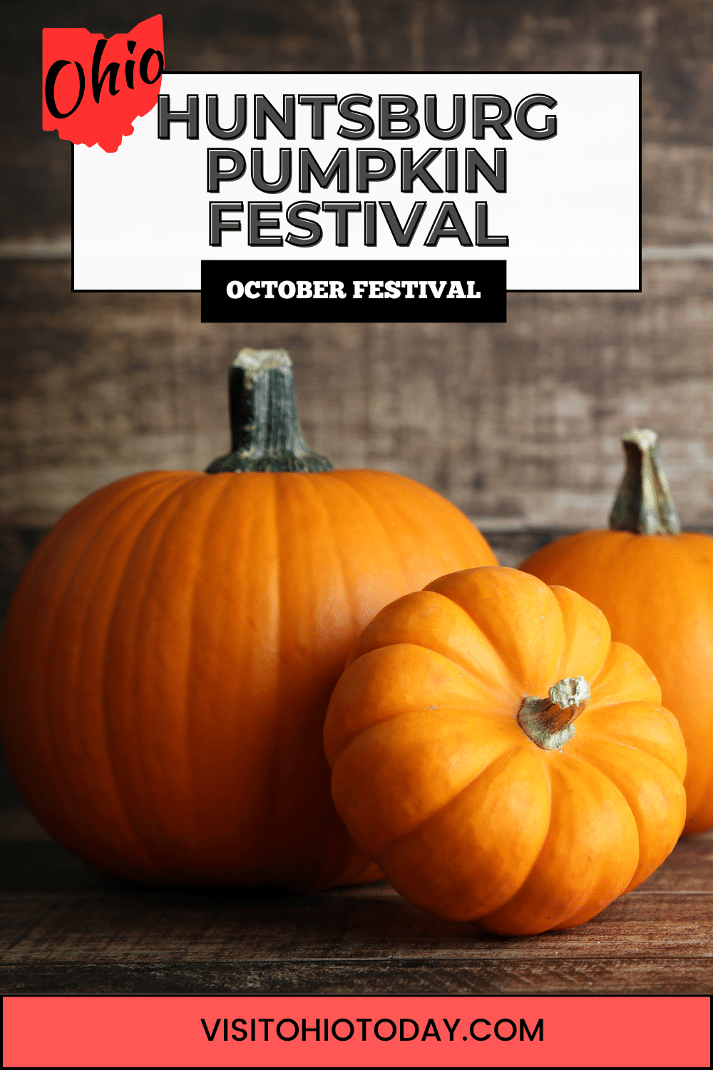 The Huntsburg Pumpkin Festival is in Geauga County, northeast Ohio, on the first full weekend in October. Celebrate the season at this fun fall event.
