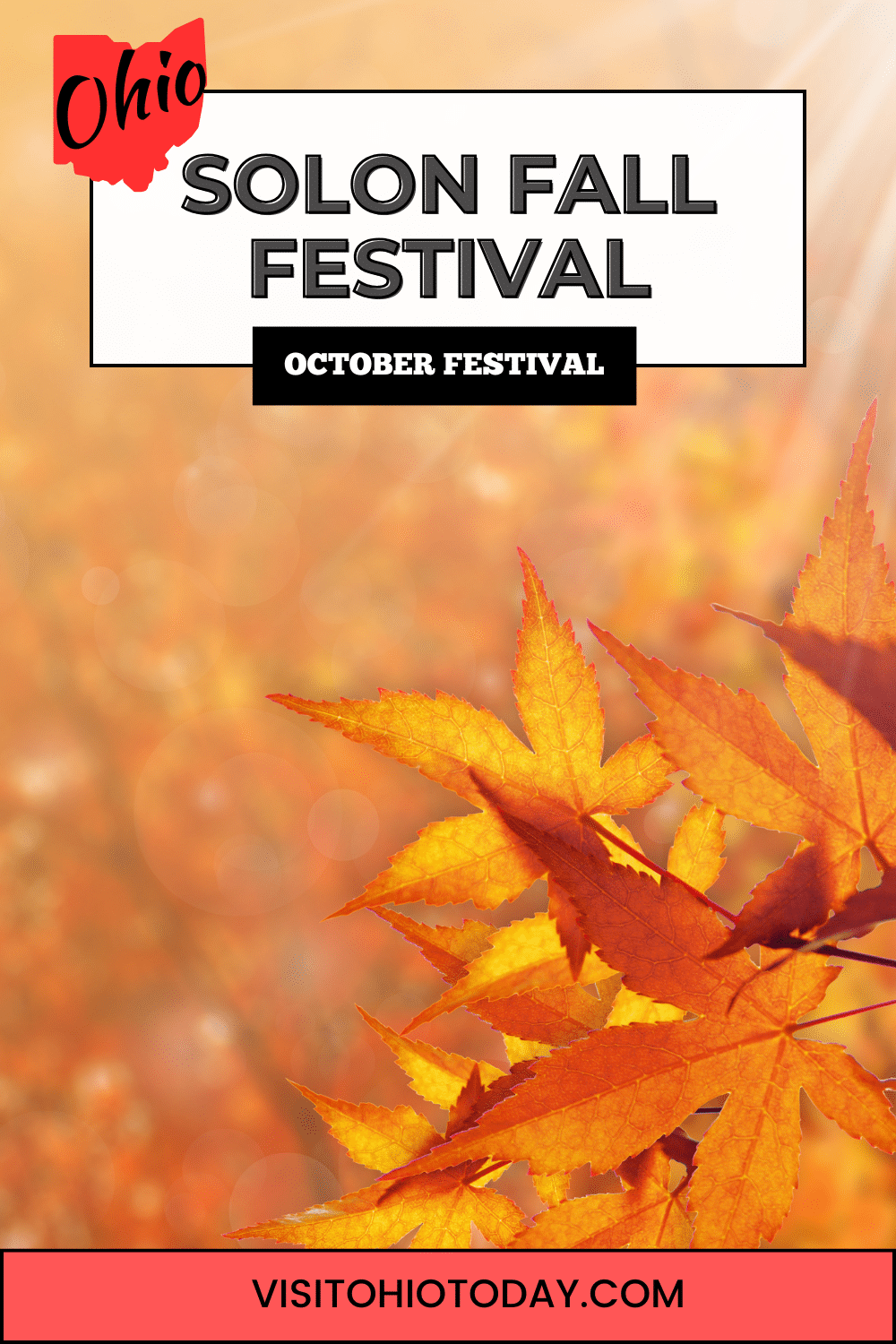 The Solon Fall Festival is at Solon Bicentennial Park in early October. This family-friendly event offers something for everyone.