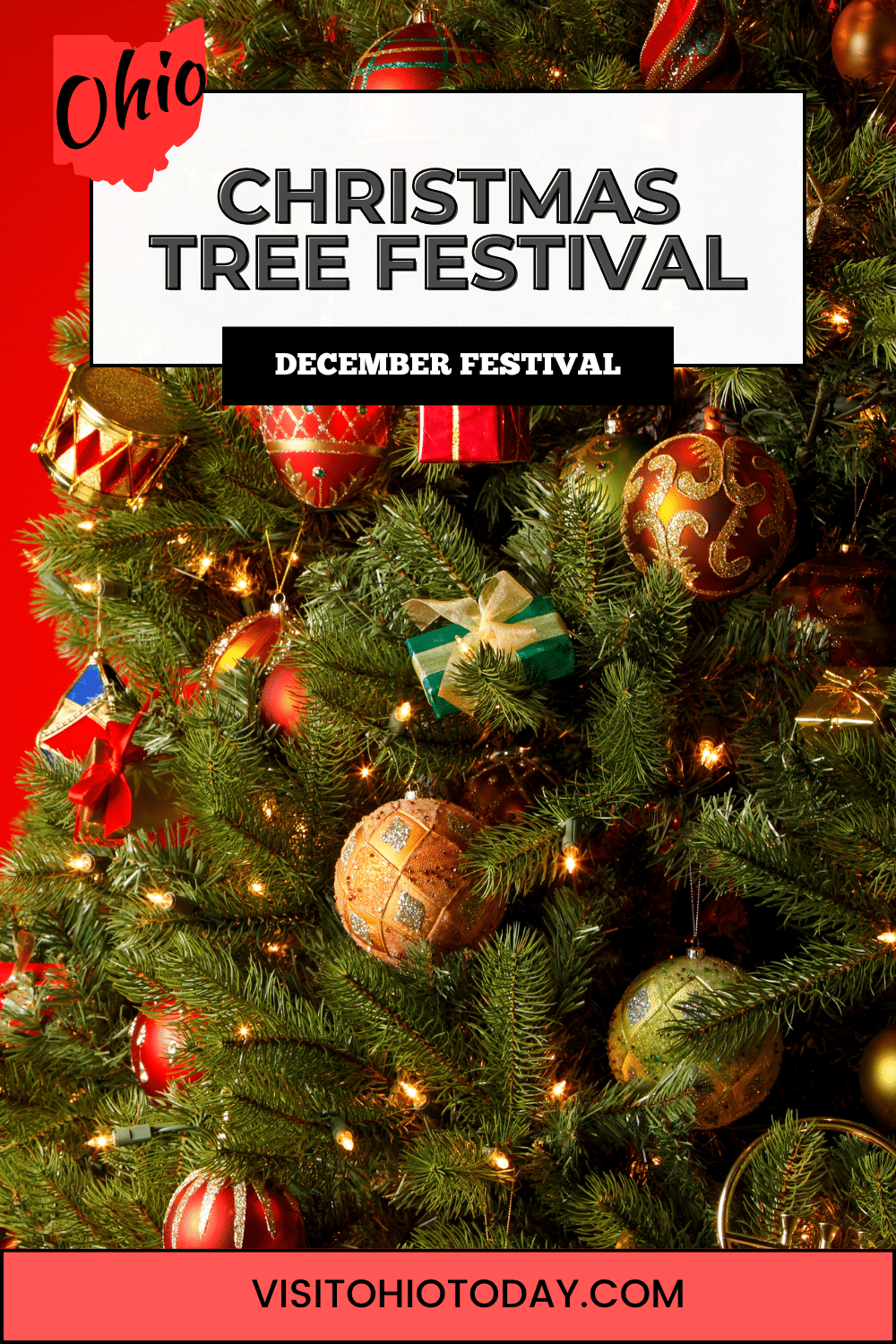 The Christmas Tree Festival is held at the Allen County Historical Society and Museum in Lima in early December.